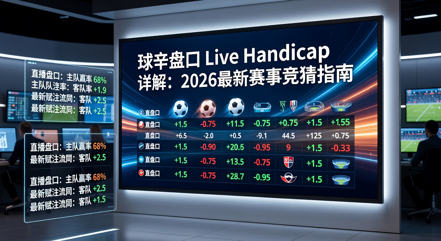 滚球盘口 live handicap 详解：实时分析与避坑指南