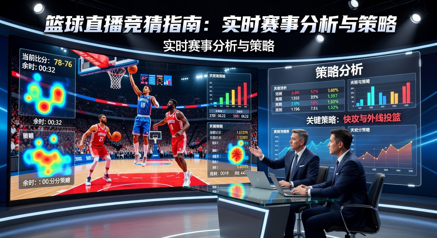 篮球直播竞猜：实时分析技巧+热门赛事避坑指南